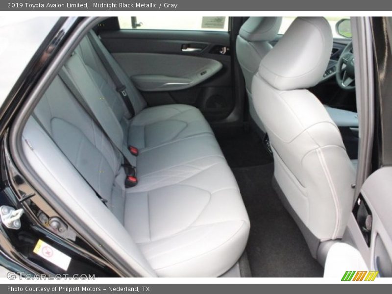 Midnight Black Metallic / Gray 2019 Toyota Avalon Limited