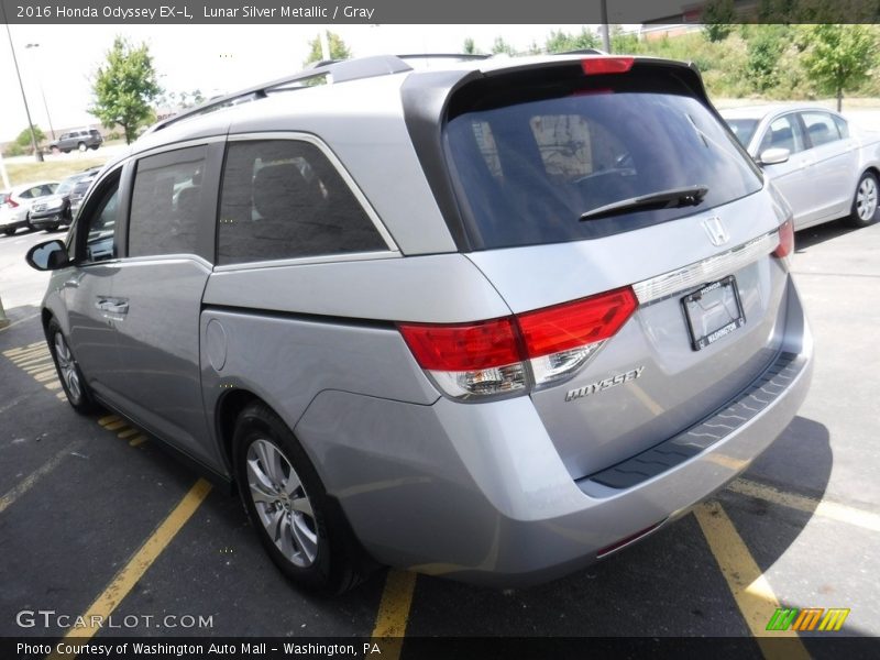 Lunar Silver Metallic / Gray 2016 Honda Odyssey EX-L