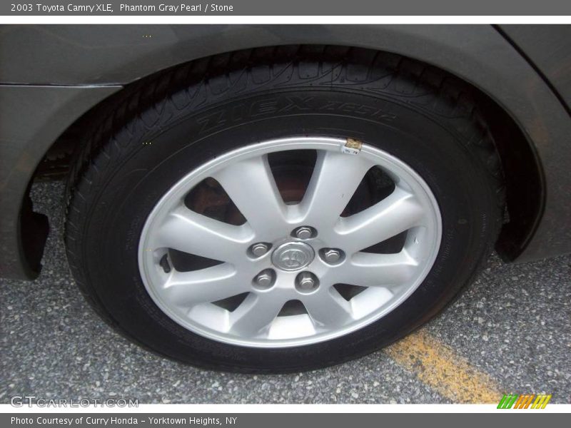 Phantom Gray Pearl / Stone 2003 Toyota Camry XLE