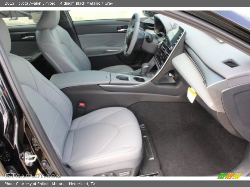 Midnight Black Metallic / Gray 2019 Toyota Avalon Limited