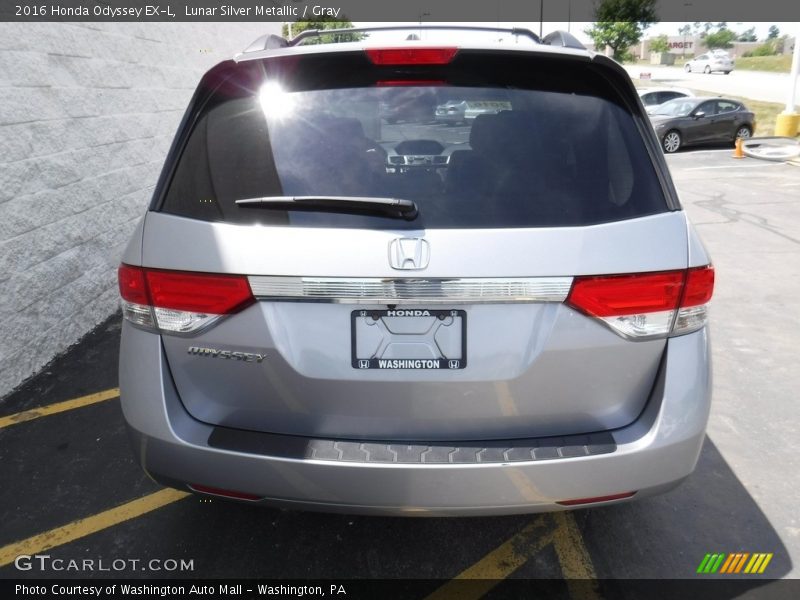 Lunar Silver Metallic / Gray 2016 Honda Odyssey EX-L