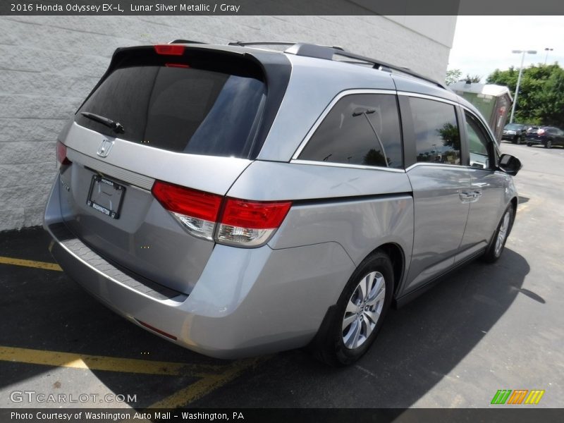 Lunar Silver Metallic / Gray 2016 Honda Odyssey EX-L