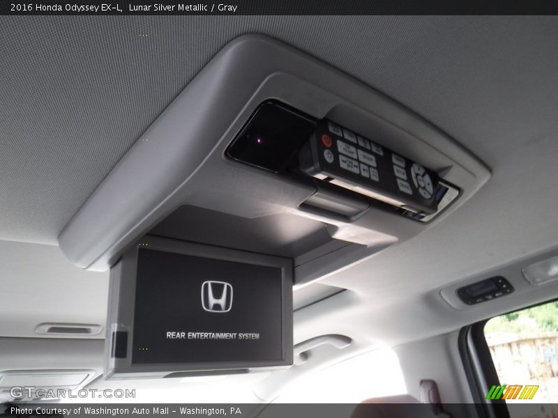 Lunar Silver Metallic / Gray 2016 Honda Odyssey EX-L