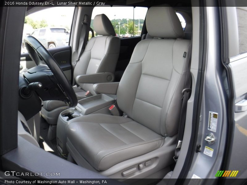 Lunar Silver Metallic / Gray 2016 Honda Odyssey EX-L