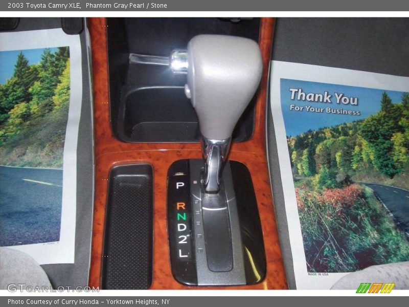 Phantom Gray Pearl / Stone 2003 Toyota Camry XLE