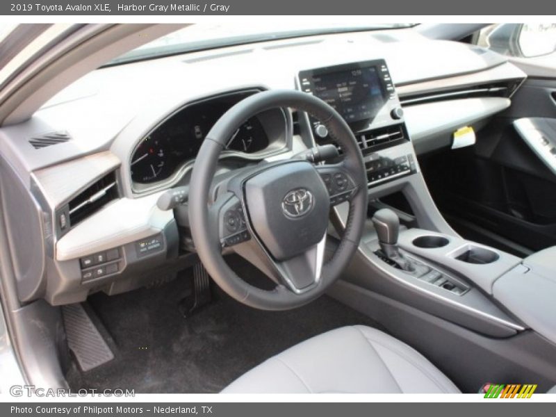 Harbor Gray Metallic / Gray 2019 Toyota Avalon XLE