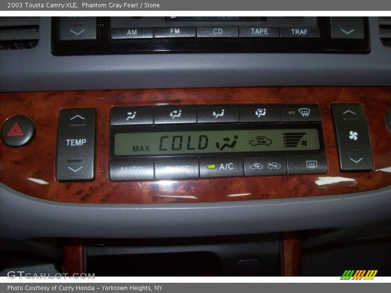 Phantom Gray Pearl / Stone 2003 Toyota Camry XLE