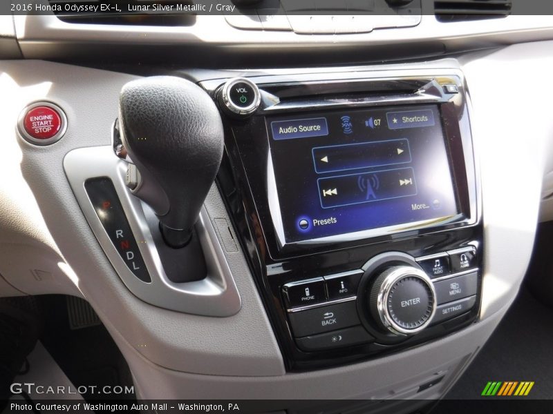 Lunar Silver Metallic / Gray 2016 Honda Odyssey EX-L