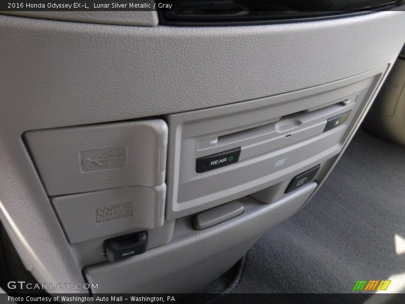 Lunar Silver Metallic / Gray 2016 Honda Odyssey EX-L