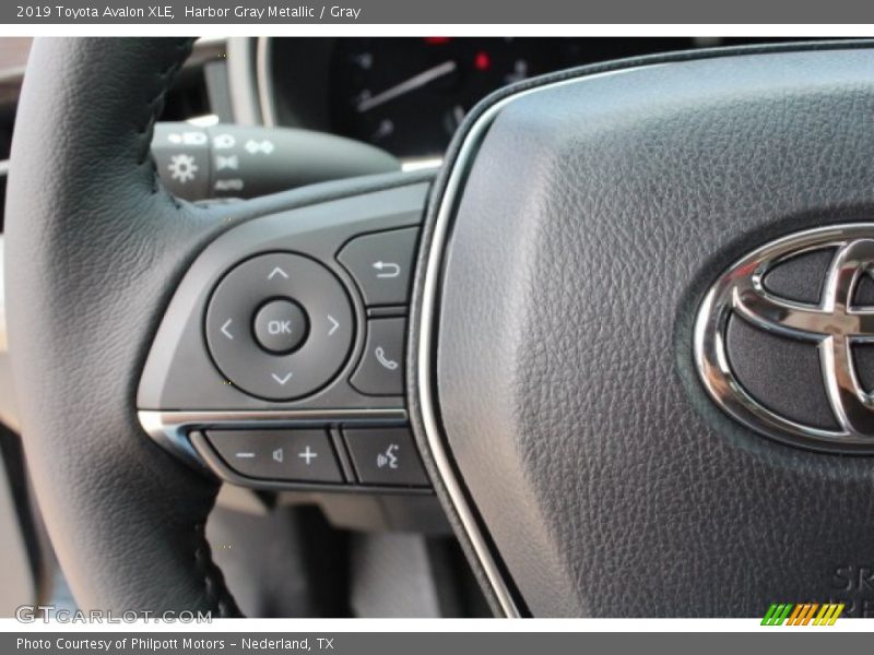 Harbor Gray Metallic / Gray 2019 Toyota Avalon XLE