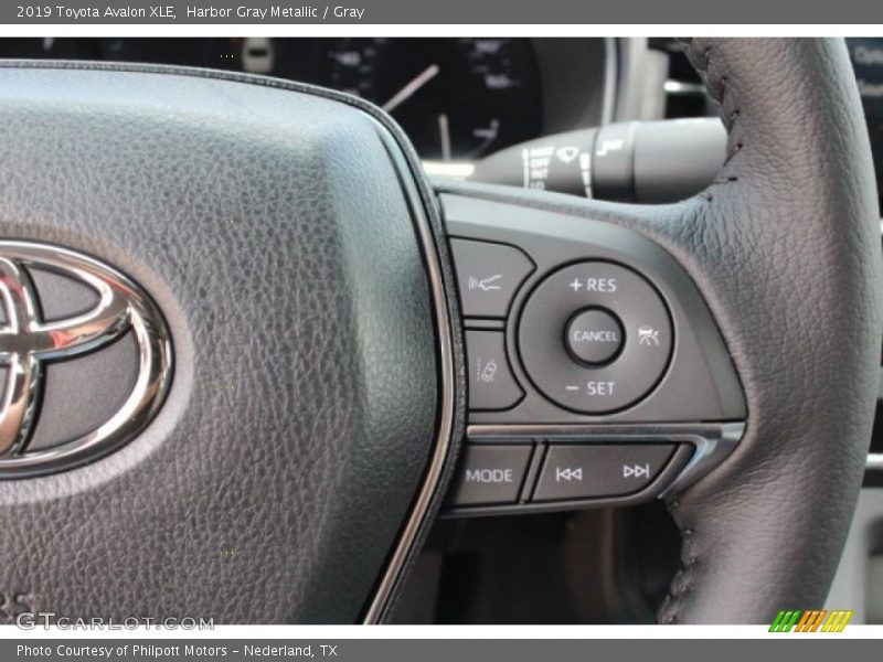 Harbor Gray Metallic / Gray 2019 Toyota Avalon XLE