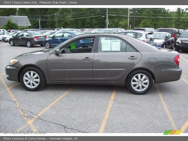 Phantom Gray Pearl / Stone 2003 Toyota Camry XLE