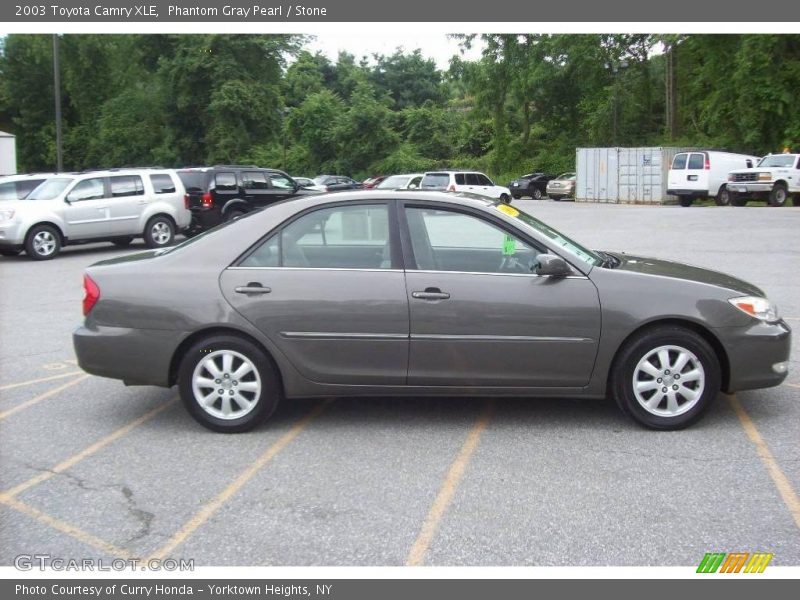 Phantom Gray Pearl / Stone 2003 Toyota Camry XLE