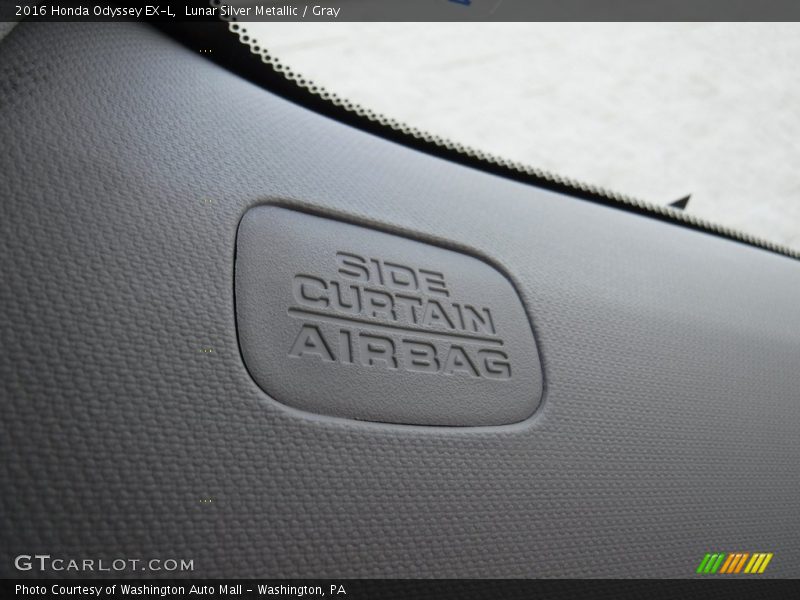 Lunar Silver Metallic / Gray 2016 Honda Odyssey EX-L