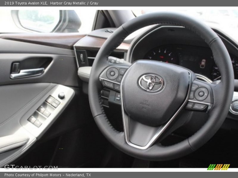 Harbor Gray Metallic / Gray 2019 Toyota Avalon XLE