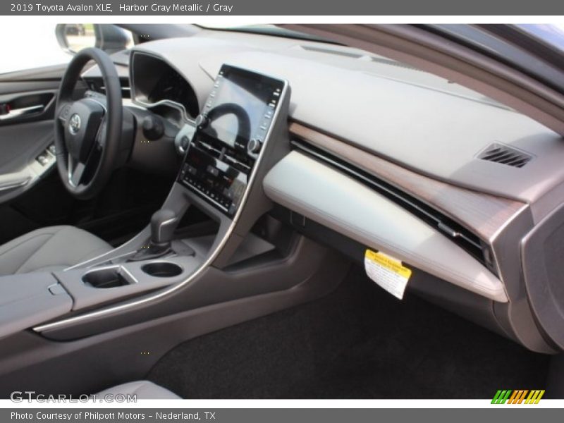 Harbor Gray Metallic / Gray 2019 Toyota Avalon XLE