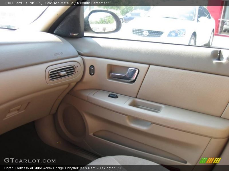 Gold Ash Metallic / Medium Parchment 2003 Ford Taurus SES