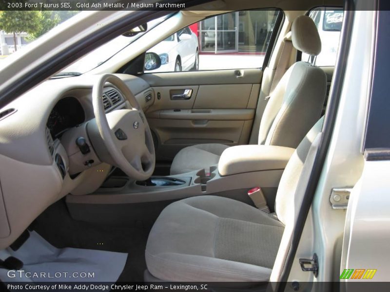 Gold Ash Metallic / Medium Parchment 2003 Ford Taurus SES