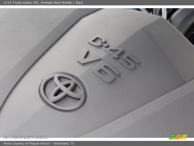 Midnight Black Metallic / Black 2019 Toyota Avalon XSE