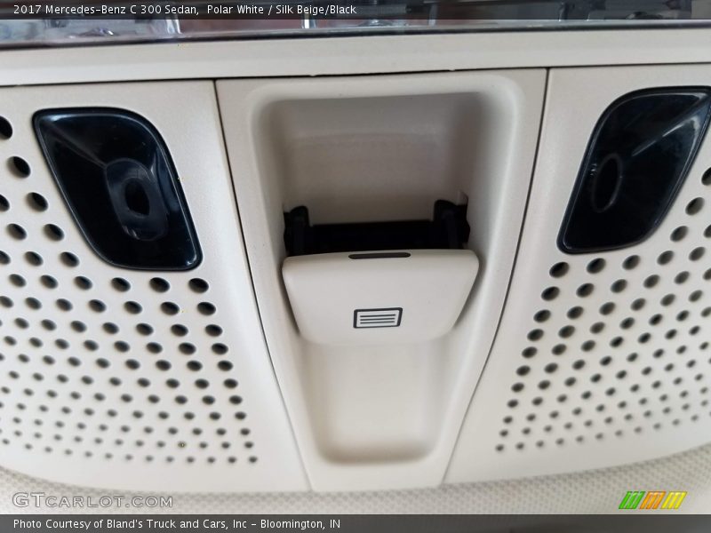 Polar White / Silk Beige/Black 2017 Mercedes-Benz C 300 Sedan