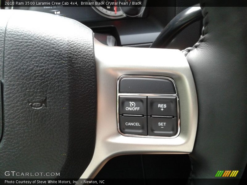 Controls of 2018 3500 Laramie Crew Cab 4x4