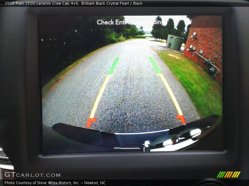 Brilliant Black Crystal Pearl / Black 2018 Ram 3500 Laramie Crew Cab 4x4
