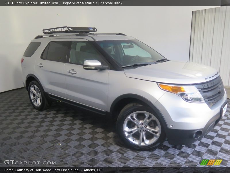 Ingot Silver Metallic / Charcoal Black 2011 Ford Explorer Limited 4WD