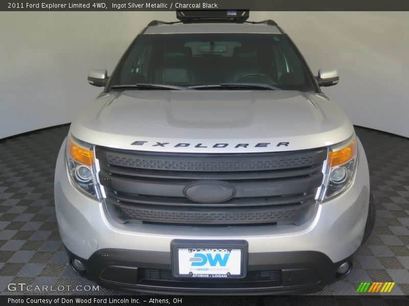 Ingot Silver Metallic / Charcoal Black 2011 Ford Explorer Limited 4WD