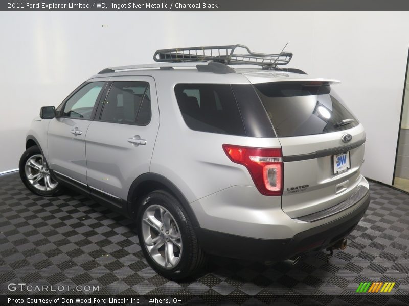 Ingot Silver Metallic / Charcoal Black 2011 Ford Explorer Limited 4WD