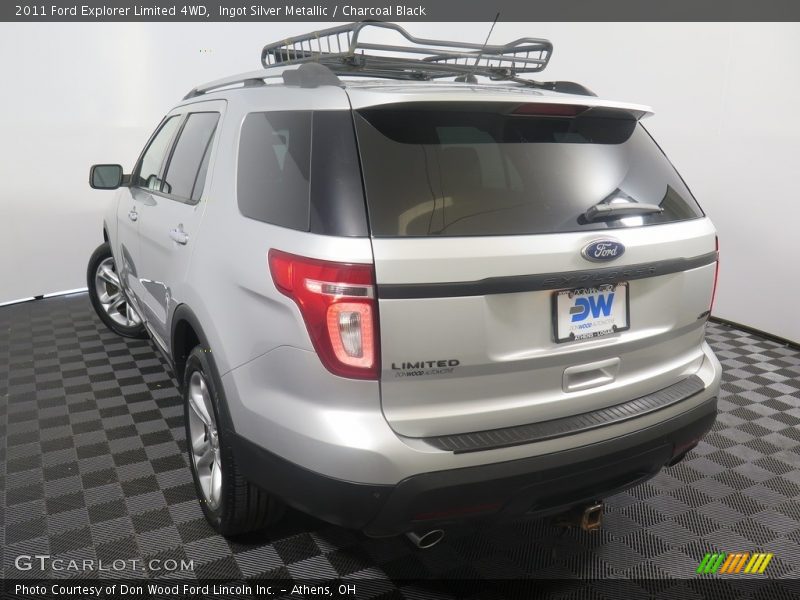 Ingot Silver Metallic / Charcoal Black 2011 Ford Explorer Limited 4WD