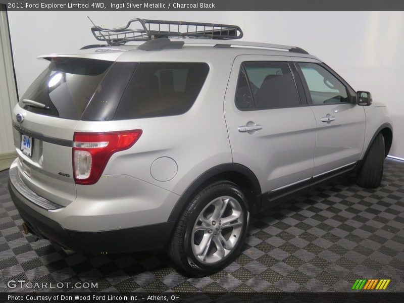 Ingot Silver Metallic / Charcoal Black 2011 Ford Explorer Limited 4WD