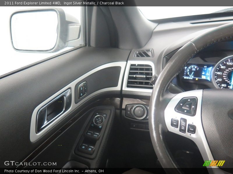 Ingot Silver Metallic / Charcoal Black 2011 Ford Explorer Limited 4WD