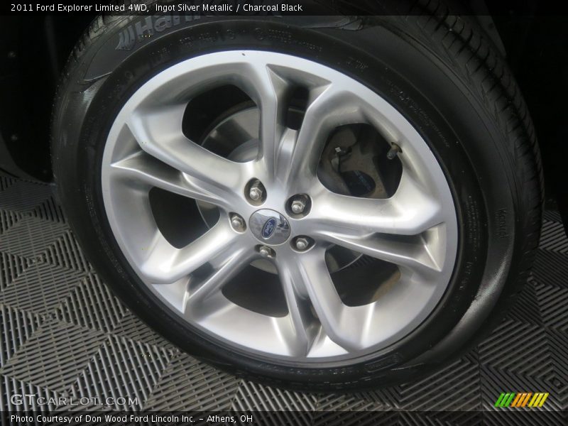 Ingot Silver Metallic / Charcoal Black 2011 Ford Explorer Limited 4WD
