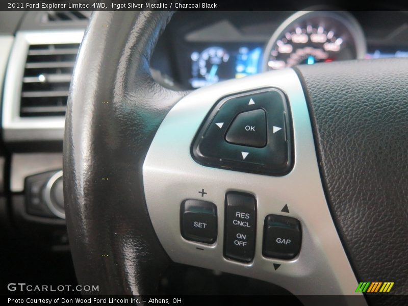 Ingot Silver Metallic / Charcoal Black 2011 Ford Explorer Limited 4WD