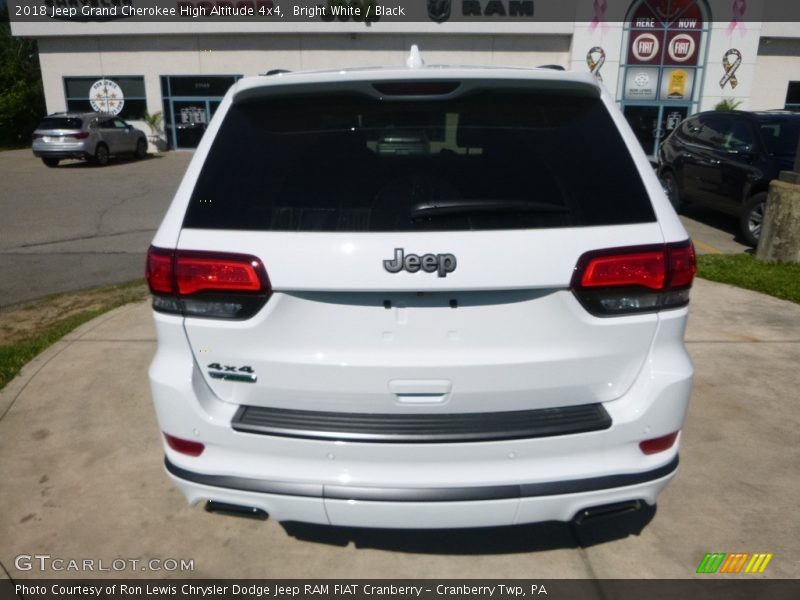 Bright White / Black 2018 Jeep Grand Cherokee High Altitude 4x4