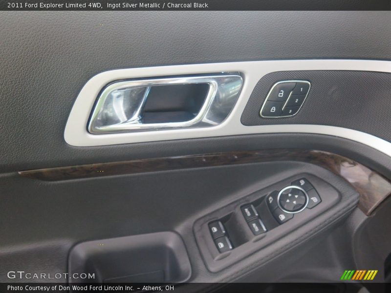 Ingot Silver Metallic / Charcoal Black 2011 Ford Explorer Limited 4WD