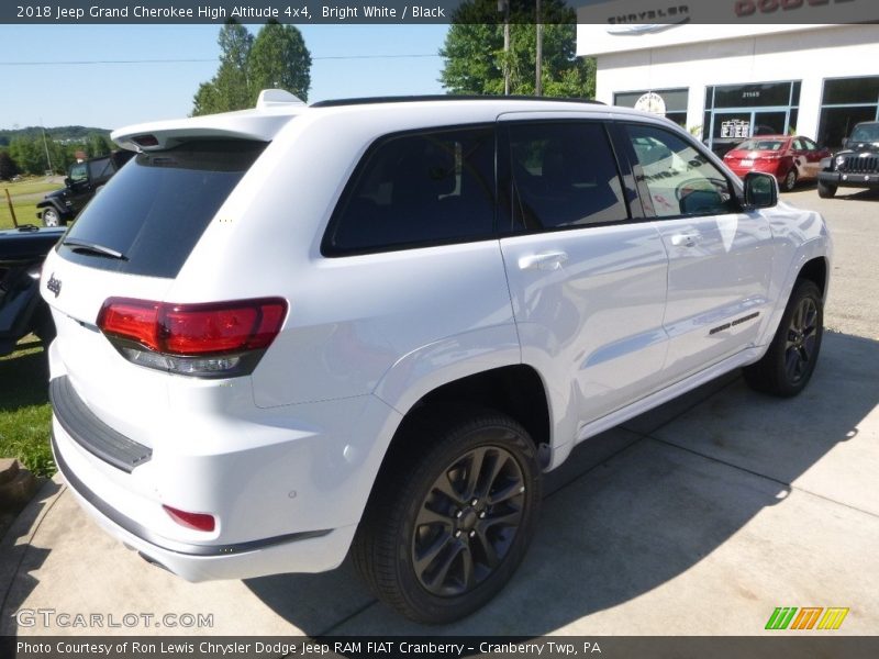 Bright White / Black 2018 Jeep Grand Cherokee High Altitude 4x4