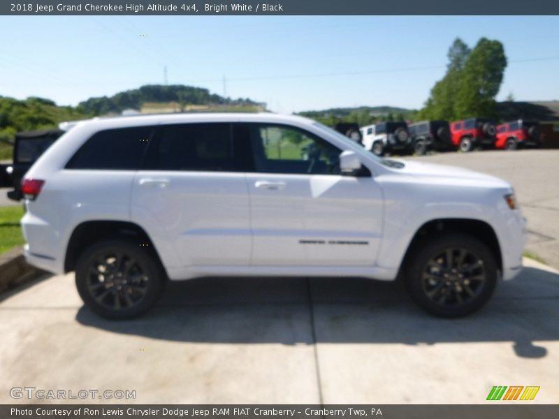 Bright White / Black 2018 Jeep Grand Cherokee High Altitude 4x4