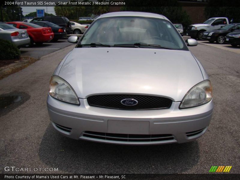 Silver Frost Metallic / Medium Graphite 2004 Ford Taurus SES Sedan