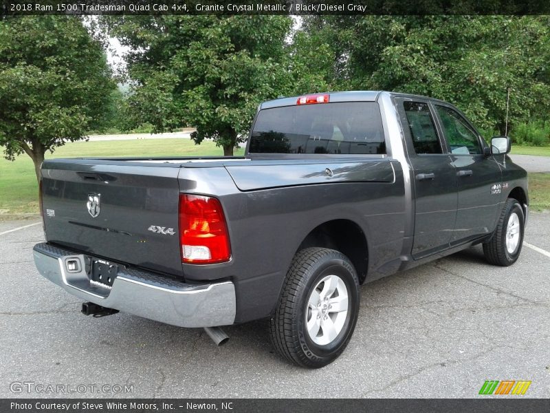 Granite Crystal Metallic / Black/Diesel Gray 2018 Ram 1500 Tradesman Quad Cab 4x4