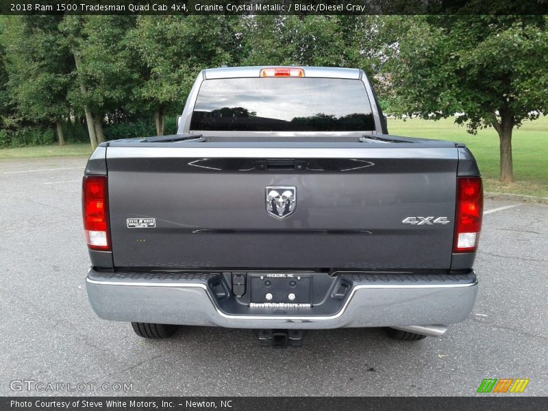 Granite Crystal Metallic / Black/Diesel Gray 2018 Ram 1500 Tradesman Quad Cab 4x4