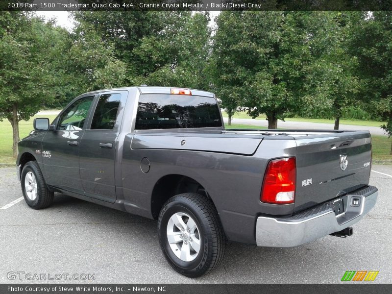 Granite Crystal Metallic / Black/Diesel Gray 2018 Ram 1500 Tradesman Quad Cab 4x4