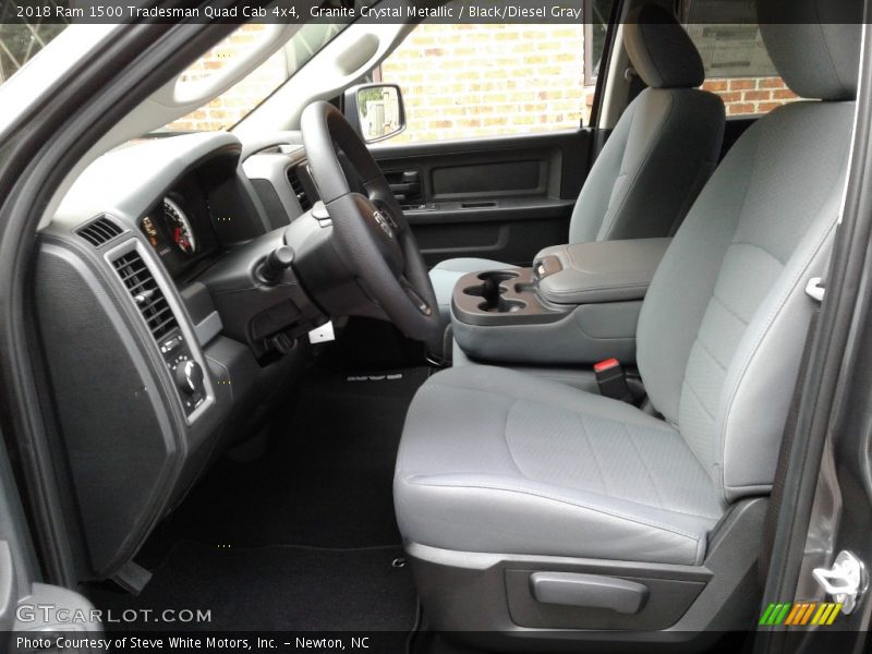 Granite Crystal Metallic / Black/Diesel Gray 2018 Ram 1500 Tradesman Quad Cab 4x4