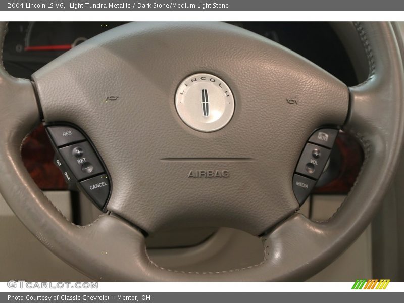 Light Tundra Metallic / Dark Stone/Medium Light Stone 2004 Lincoln LS V6