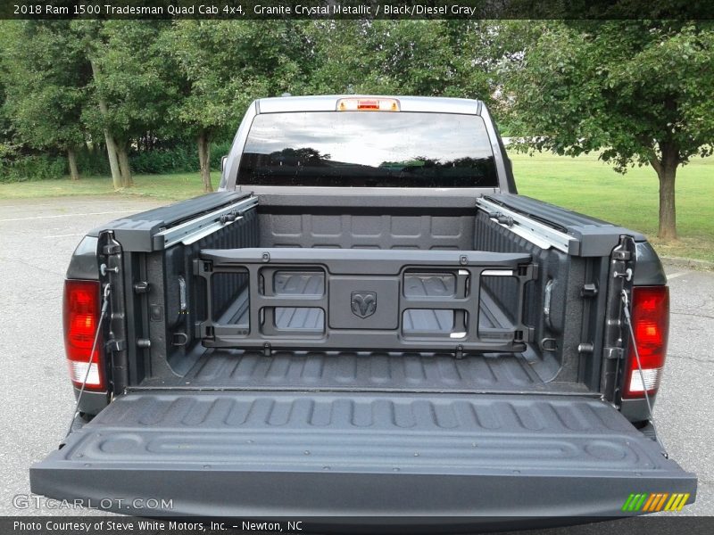 Granite Crystal Metallic / Black/Diesel Gray 2018 Ram 1500 Tradesman Quad Cab 4x4