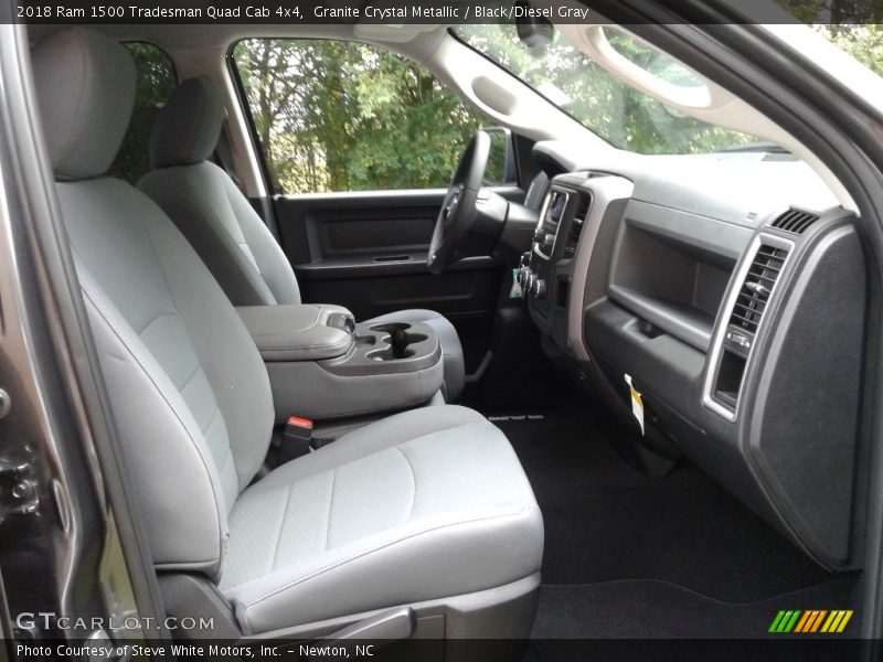 Granite Crystal Metallic / Black/Diesel Gray 2018 Ram 1500 Tradesman Quad Cab 4x4