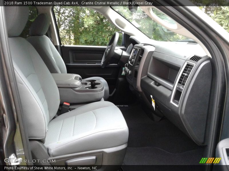 Granite Crystal Metallic / Black/Diesel Gray 2018 Ram 1500 Tradesman Quad Cab 4x4
