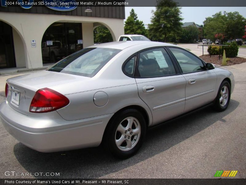 Silver Frost Metallic / Medium Graphite 2004 Ford Taurus SES Sedan