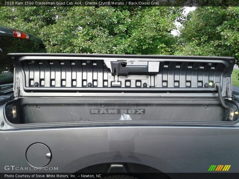Granite Crystal Metallic / Black/Diesel Gray 2018 Ram 1500 Tradesman Quad Cab 4x4