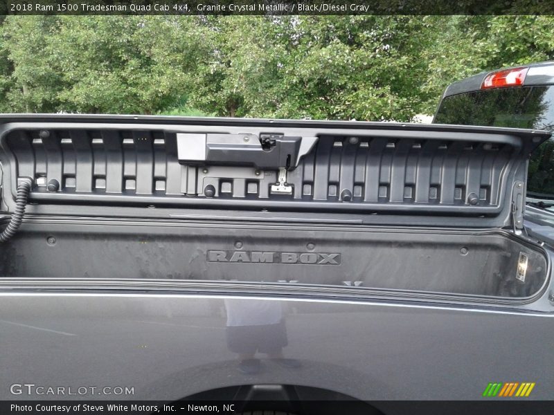 Granite Crystal Metallic / Black/Diesel Gray 2018 Ram 1500 Tradesman Quad Cab 4x4